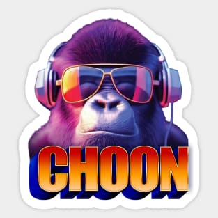 Gorilla Raver - CHOON Sticker